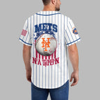 N.y.mets | M.l.b Usa Flag Edition Premium Baseball Jersey