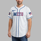 N.y.mets | M.l.b Usa Flag Edition Premium Baseball Jersey