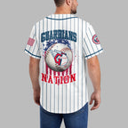 C.guardians | M.l.b Usa Flag Edition Premium Baseball Jersey