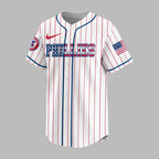 P.phillies | M.l.b Usa Flag Edition Premium Baseball Jersey