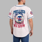 P.phillies | M.l.b Usa Flag Edition Premium Baseball Jersey
