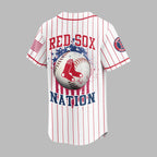 B.red Sox | M.l.b Usa Flag Edition Premium Baseball Jersey