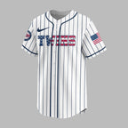 M.twins | M.l.b Usa Flag Edition Premium Baseball Jersey