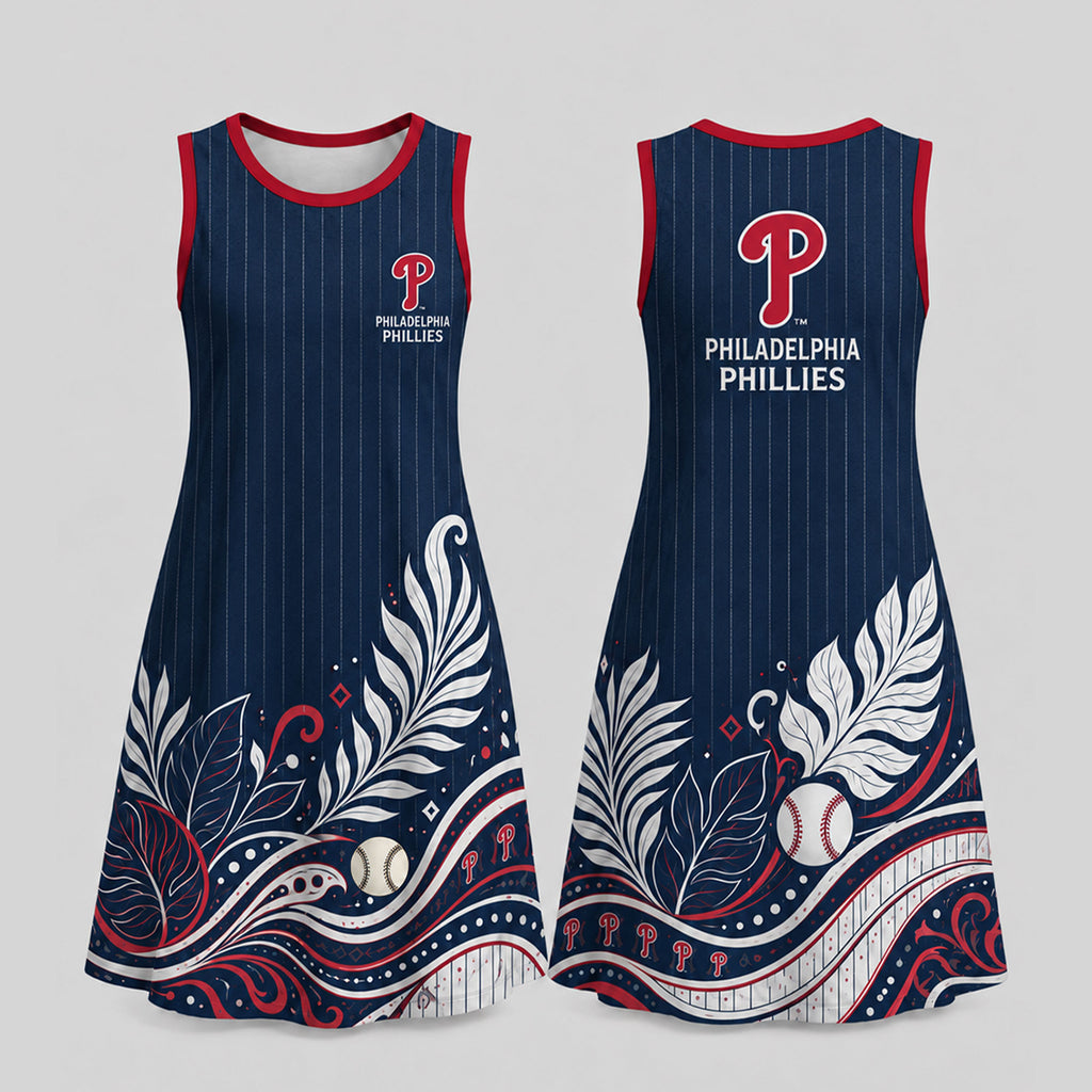 P.phillies | Premium M.l.b Floral Dress Td