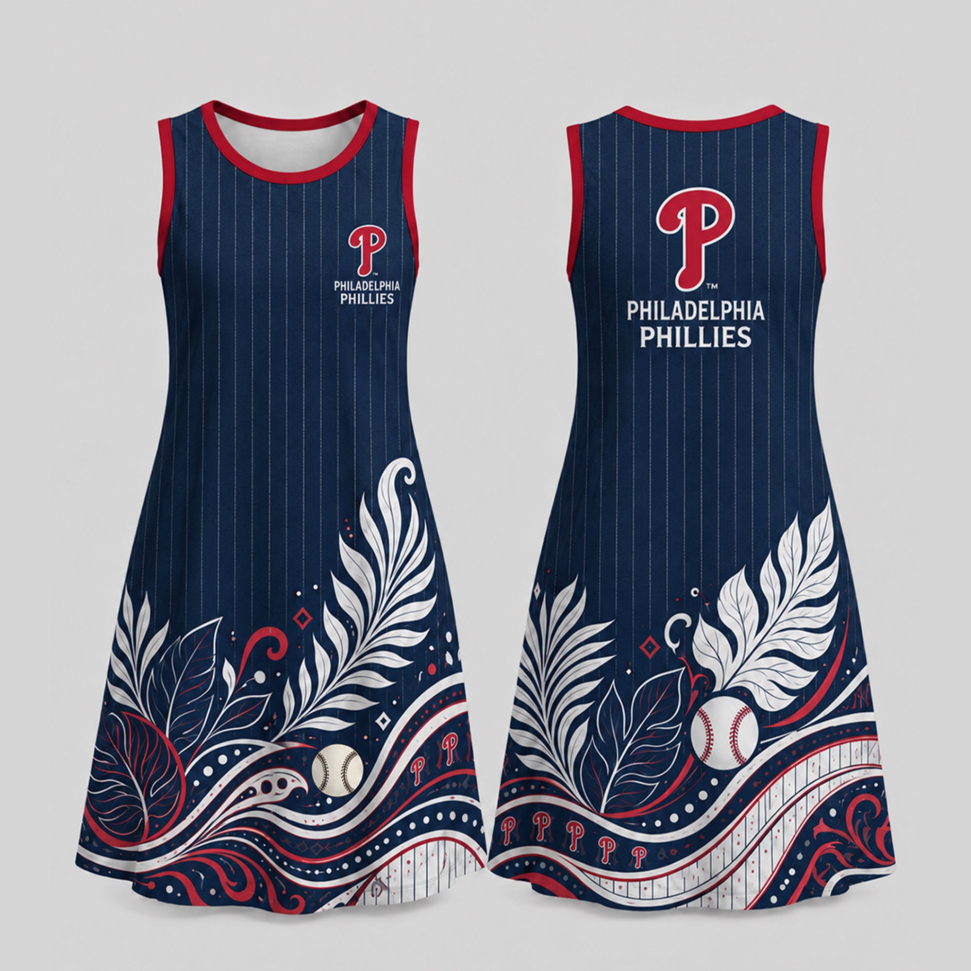 P.phillies | Premium M.l.b Floral Dress Td