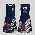 W.nationals | Premium M.l.b Floral Dress Td