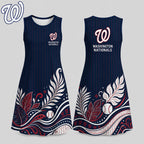 W.nationals | Premium M.l.b Floral Dress Td