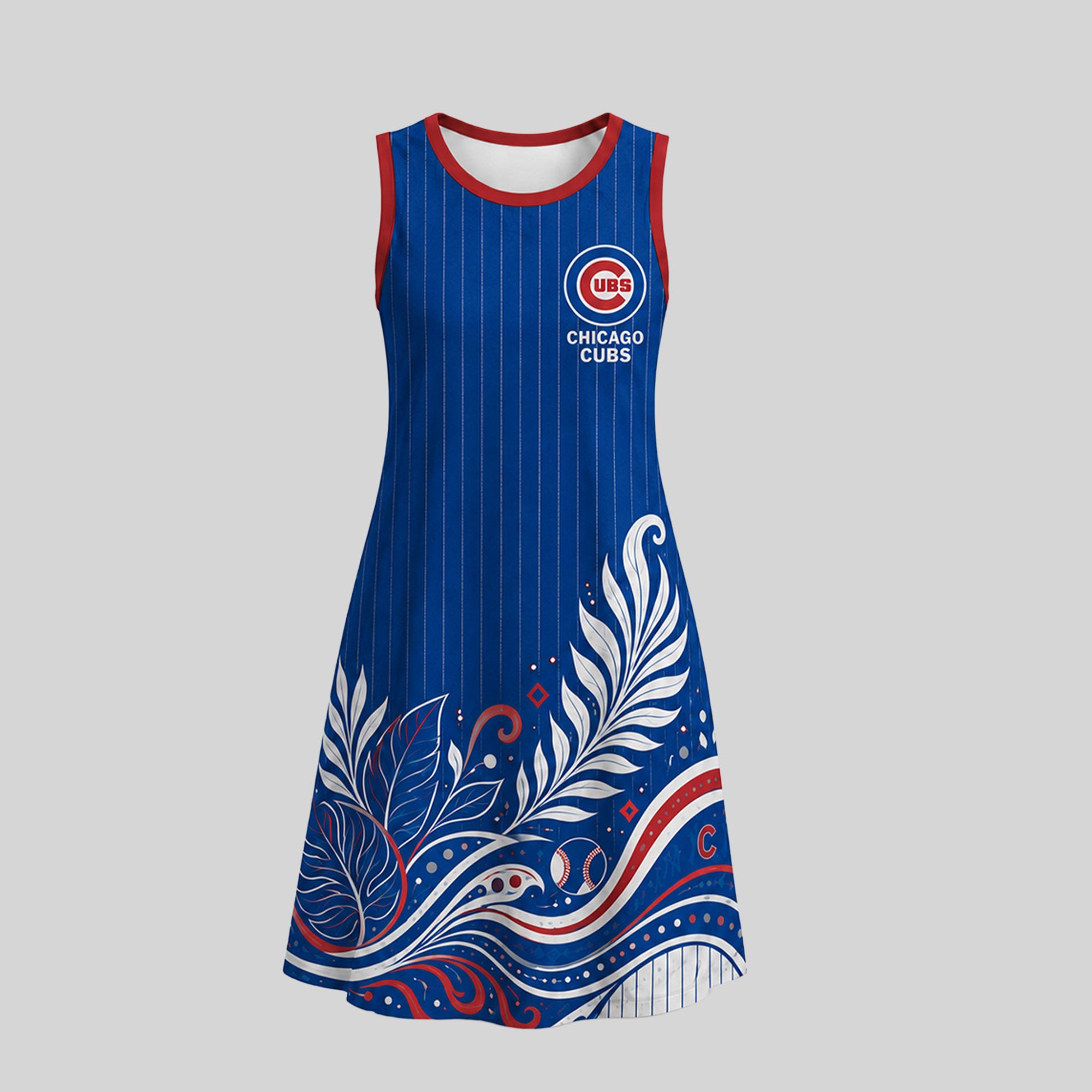 C.cubs | Premium M.l.b Floral Dress Td
