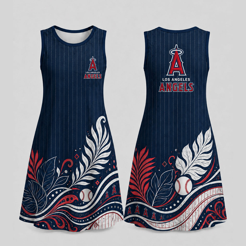 L.a.angels | Premium M.l.b Floral Dress Td