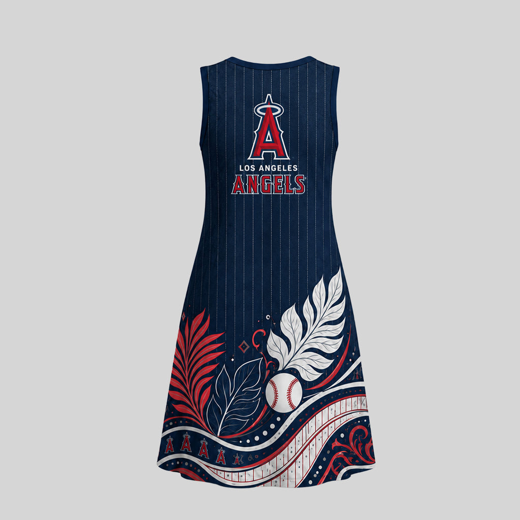 L.a.angels | Premium M.l.b Floral Dress Td