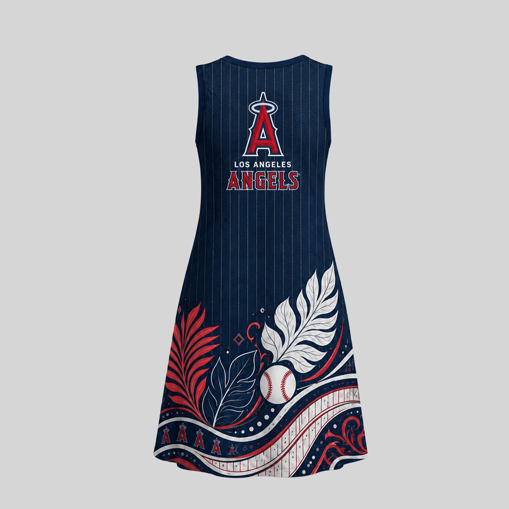 L.a.angels | Premium M.l.b Floral Dress Td