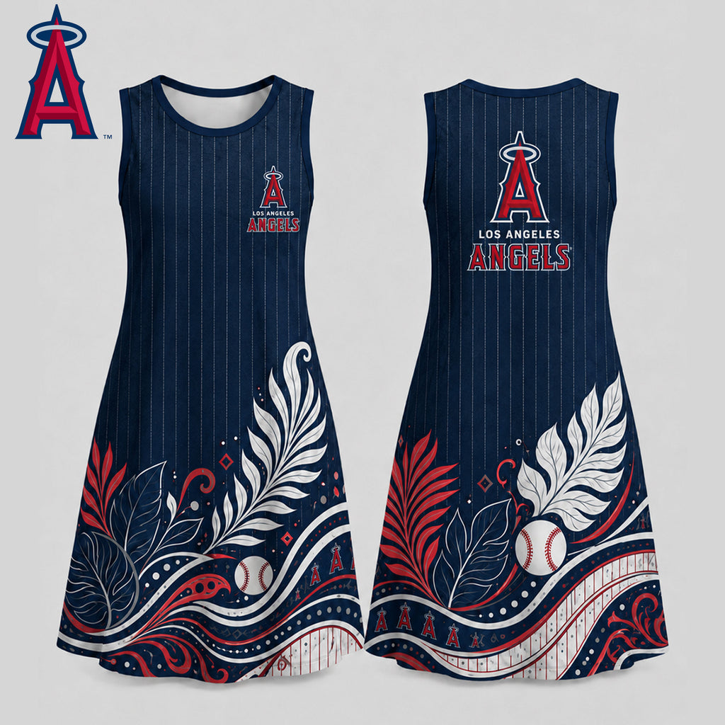 L.a.angels | Premium M.l.b Floral Dress Td