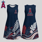 L.a.angels | Premium M.l.b Floral Dress Td