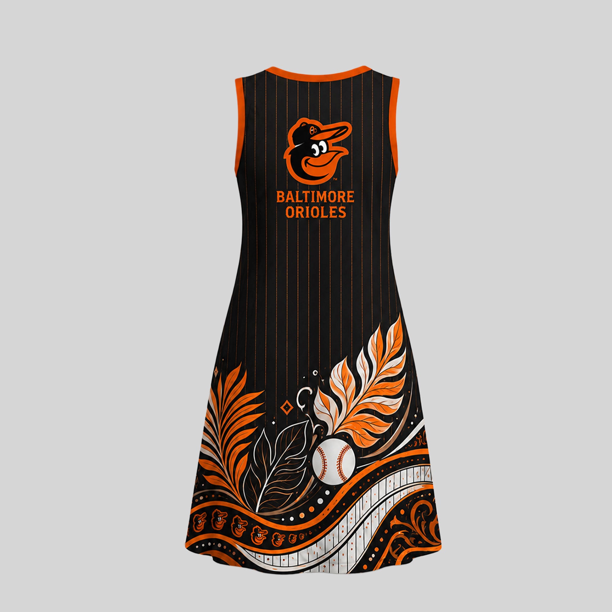 B.orioles | Premium M.l.b Floral Dress Td