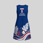 T.rangers | Premium M.l.b Floral Dress Td
