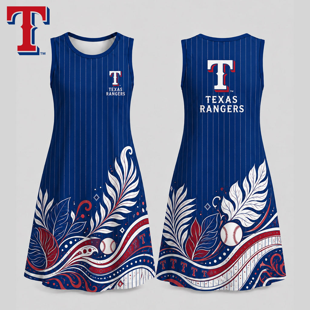 T.rangers | Premium M.l.b Floral Dress Td