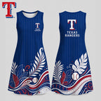 T.rangers | Premium M.l.b Floral Dress Td