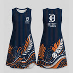 D.tigers | Premium M.l.b Floral Dress Td