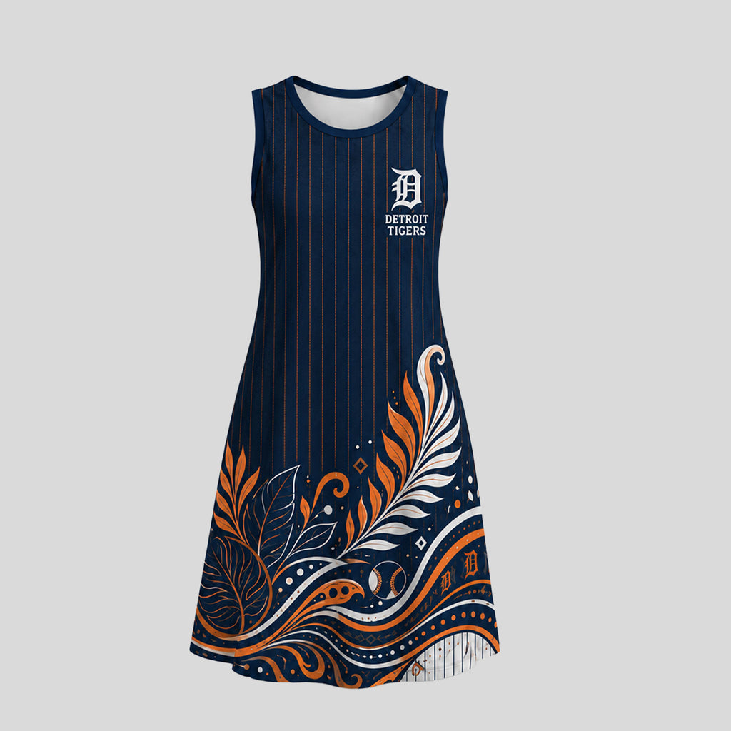 D.tigers | Premium M.l.b Floral Dress Td