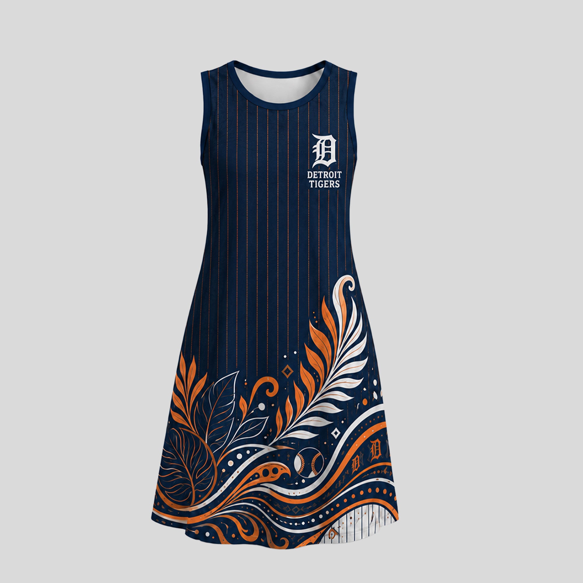 D.tigers | Premium M.l.b Floral Dress Td