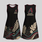 A.diamondbacks | Premium M.l.b Floral Dress Td