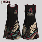 A.diamondbacks | Premium M.l.b Floral Dress Td