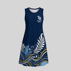 T.bay Rays | Premium M.l.b Floral Dress Td