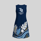 T.bay Rays | Premium M.l.b Floral Dress Td