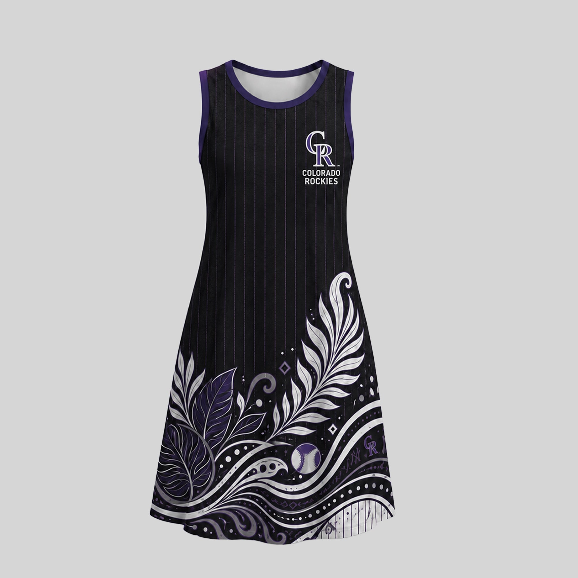 C.rockies | Premium M.l.b Floral Dress Td