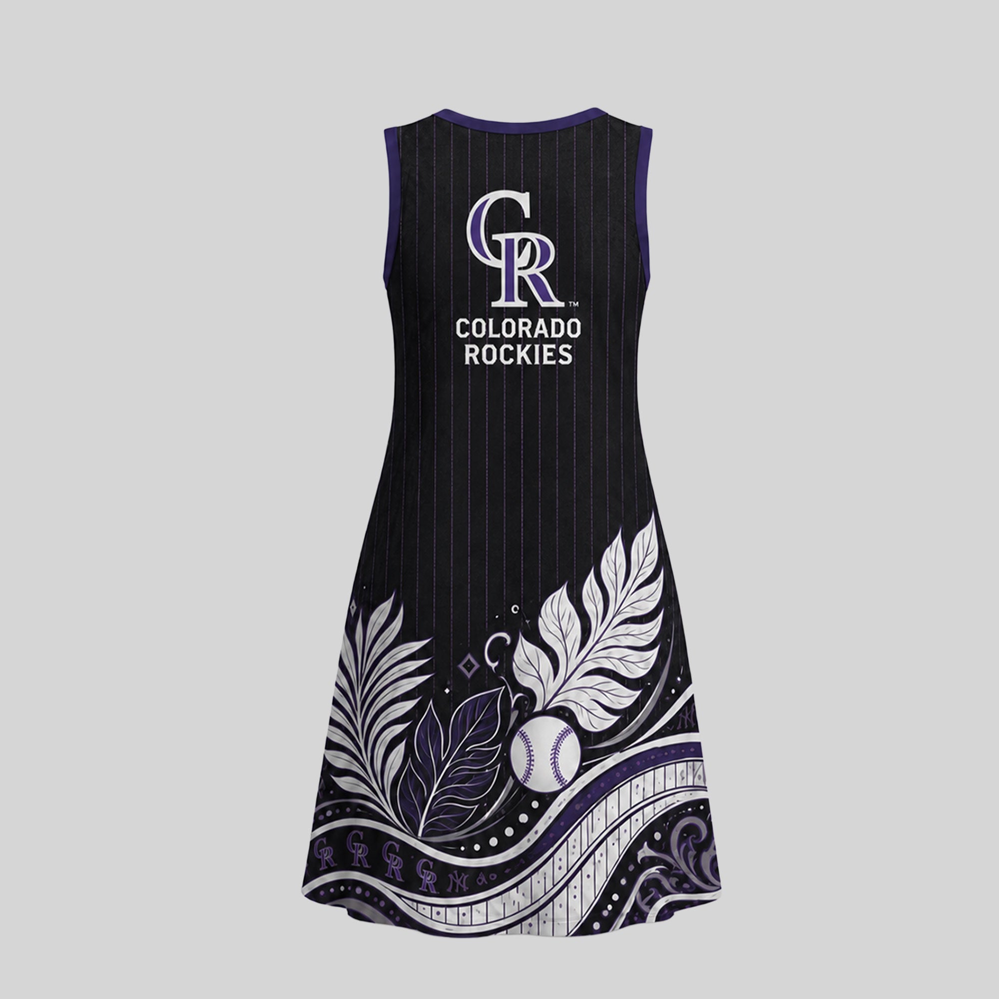 C.rockies | Premium M.l.b Floral Dress Td