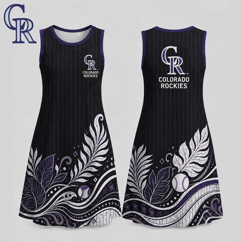 C.rockies | Premium M.l.b Floral Dress Td