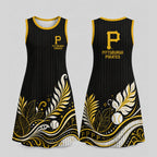P.pirates | Premium M.l.b Floral Dress Td