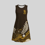 S.d.padres | Premium M.l.b Floral Dress Td