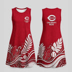 C.reds | Premium M.l.b Floral Dress Td