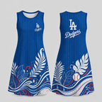L.a.dodgers | Premium M.l.b Floral Dress Td