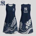 N.y.yankees | Premium M.l.b Floral Dress Td