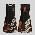 S.f.giants | Premium M.l.b Floral Dress Td