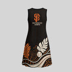 S.f.giants | Premium M.l.b Floral Dress Td