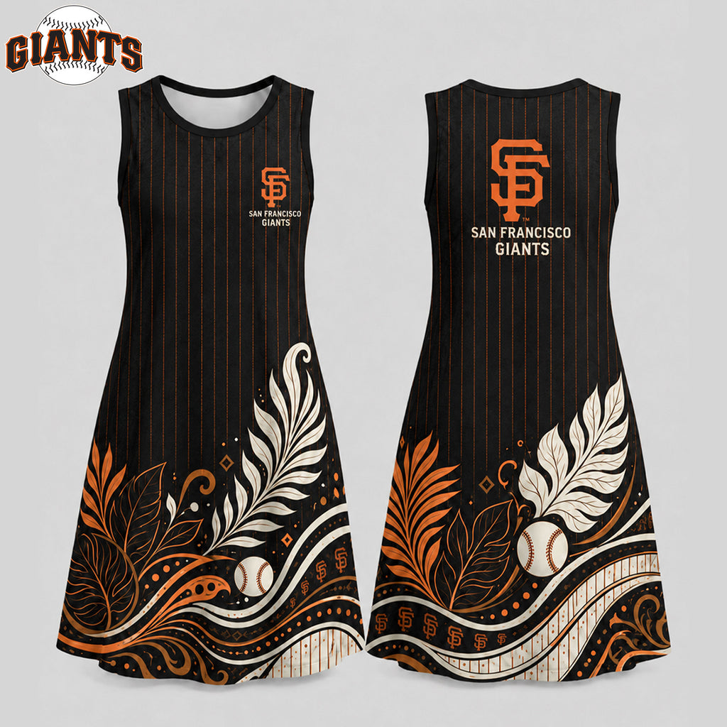 S.f.giants | Premium M.l.b Floral Dress Td