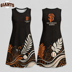 S.f.giants | Premium M.l.b Floral Dress Td