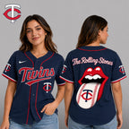 M.twins | Premium .m.l.b. The Rolling Stones Jersey Shirt Td