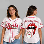 C.reds | Premium .m.l.b. The Rolling Stones Jersey Shirt Td