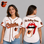 B.orioles | Premium .m.l.b. The Rolling Stones Jersey Shirt Td