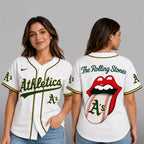 O.athletics | Premium .m.l.b. The Rolling Stones Jersey Shirt Td