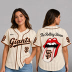S.f.giants | Premium .m.l.b. The Rolling Stones Jersey Shirt Td
