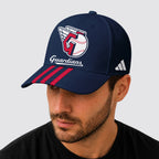 C.guardians | Premium .m.l.b. Signature Triple Stripe Fan Baseball Cap