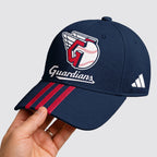 C.guardians | Premium .m.l.b. Signature Triple Stripe Fan Baseball Cap