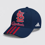 S.l.cardinals | Premium .m.l.b. Signature Triple Stripe Fan Baseball Cap
