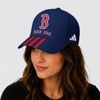 B.red Sox | Premium .m.l.b. Signature Triple Stripe Fan Baseball Cap