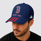 B.red Sox | Premium .m.l.b. Signature Triple Stripe Fan Baseball Cap